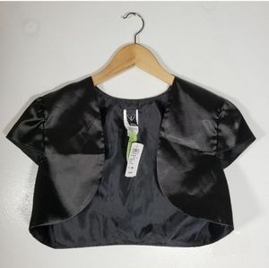 Windsor Satin Shrug Size S